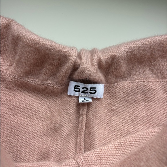 525 America Pink Cowl Neck Sweater - Picture 3 of 3